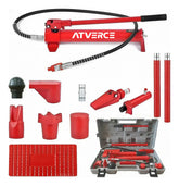 Gato Hidráulico 4 Toneladas con Accesorios – Elevación 275‑395 mm para Taller