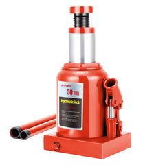 Gato Hidráulico Vertical 50 Toneladas – Elevación 255‑465 mm para Vehículos Pesados