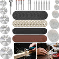 135pcs Diamond cutting and grinding discs, polishing grinding wheels, circular saw blades, woodworking and metal tool accessories