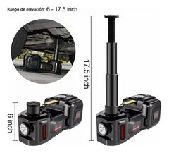 Gato Hidráulico Eléctrico 3 en 1 – 5 Toneladas, Llave 350 N/M y Compresor 150 PSI