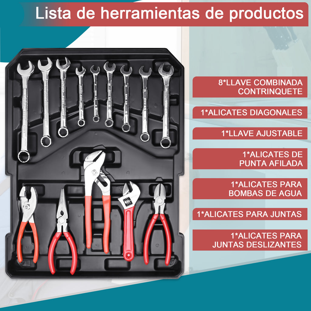 187pcs tool sets with Aluminum Case