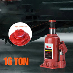 Gato Hidráulico Vertical 16 Toneladas – Elevación 215‑405 mm para Camiones y SUVs