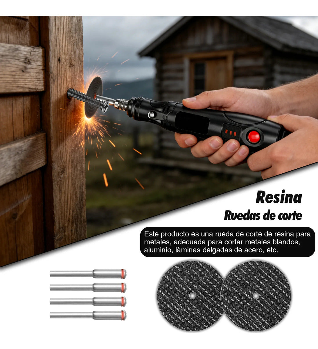 Juego de 135 Discos de Corte Rotativos – Multifuncional para Madera, Metal y Cerámica