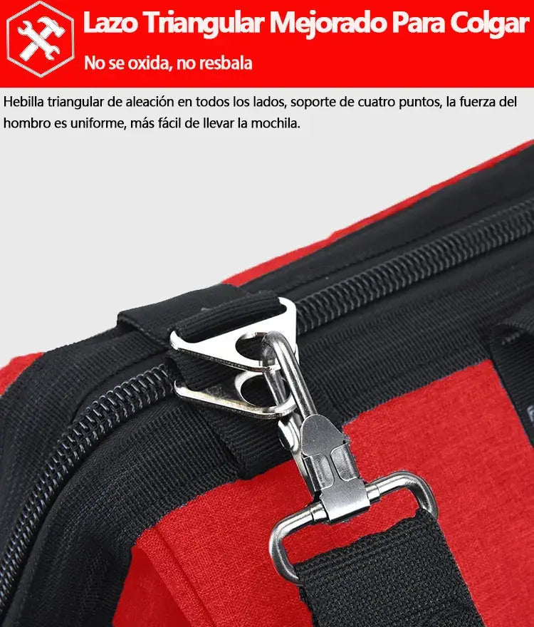 Bolsa de Herramientas 16 Pulgadas de Lona Oxford – Resistente y Organizadora