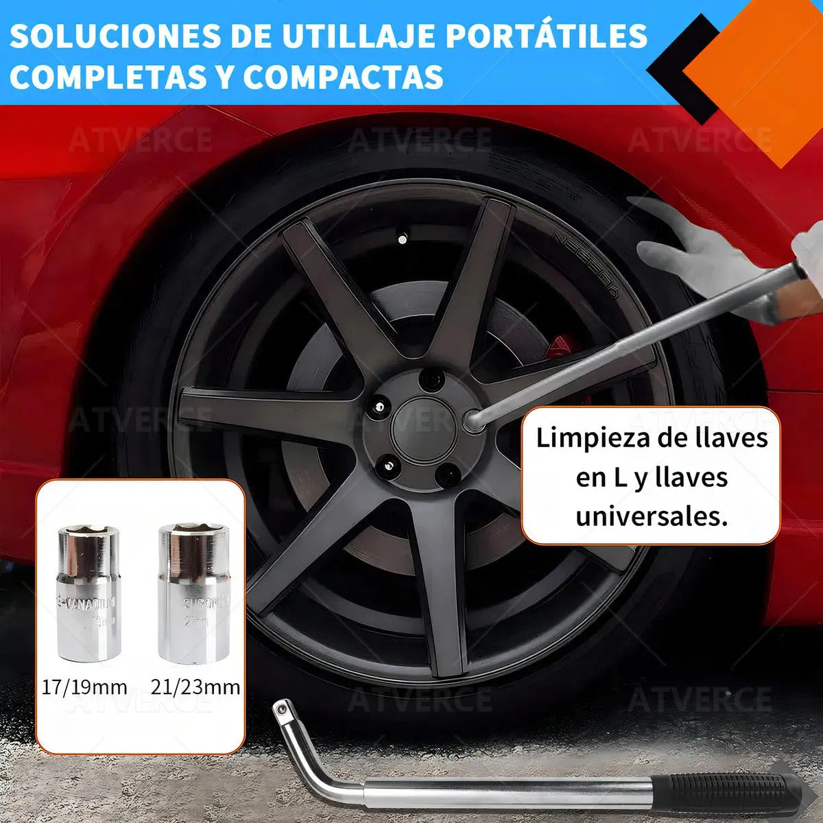 Gato de Tijera 2 Toneladas – Elevación 95‑385 mm para Coche y SUV