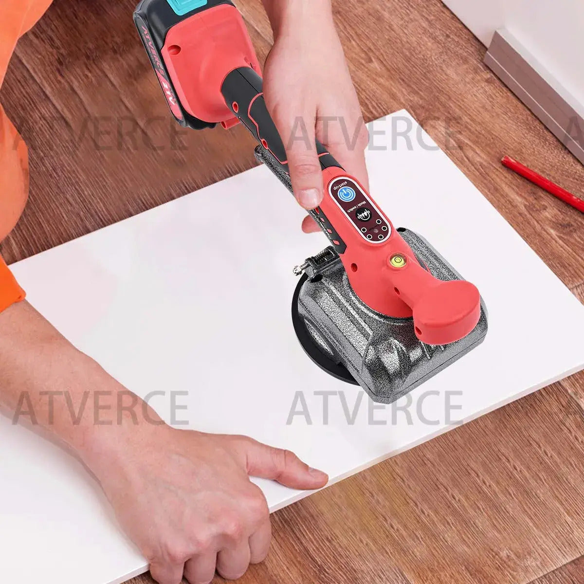 Colocadora de Azulejos Vibratoria 21V – 6 Velocidades y Doble Batería