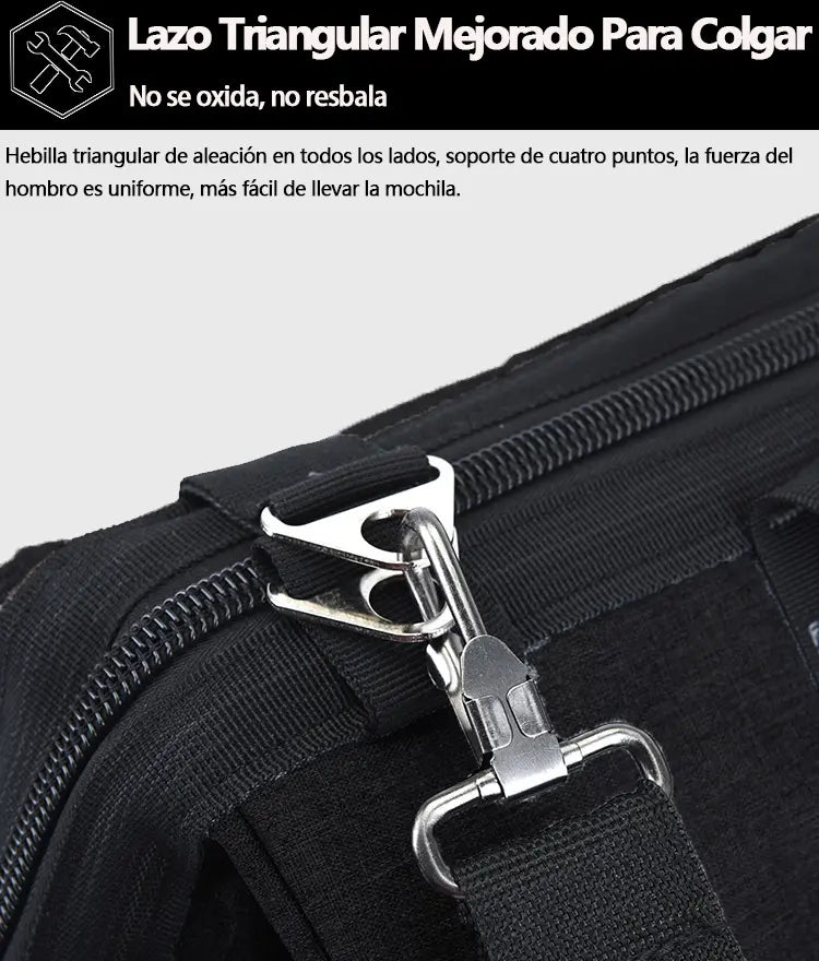 Bolsa de Herramientas 16 Pulgadas de Lona Oxford – Resistente y Organizadora